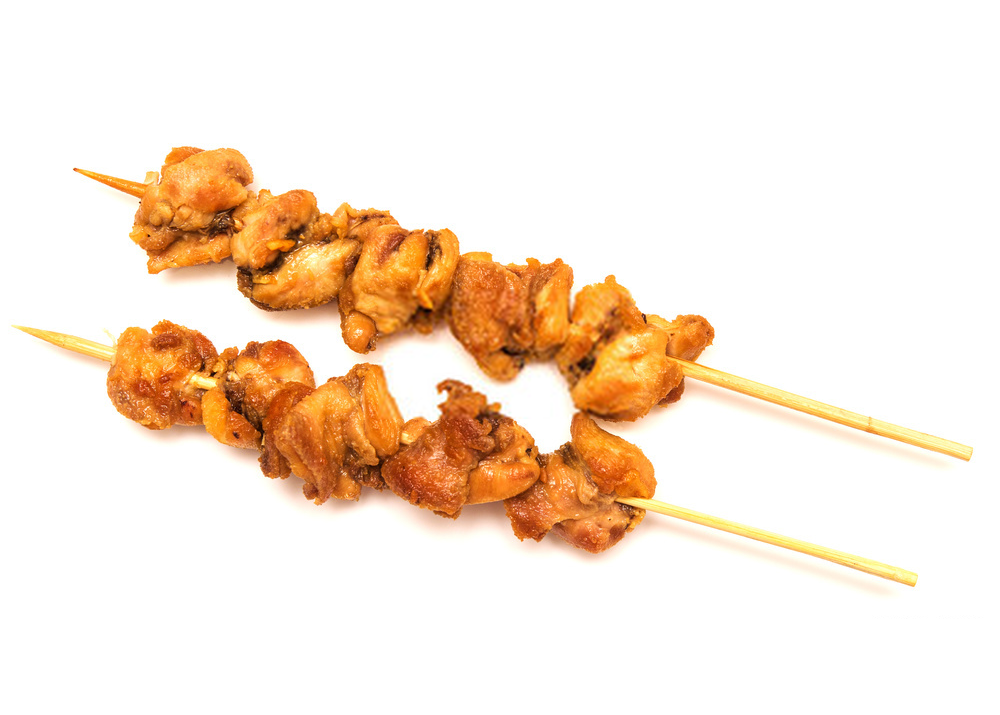 Brochettes Satay professionnelles - 18 cm - Bois - 200 pièces - Brochette  cocktail 